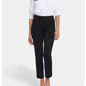 NYDJ Black Straight Leg Pants